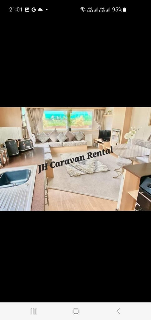Caravan for sale 8 berth trecco bay