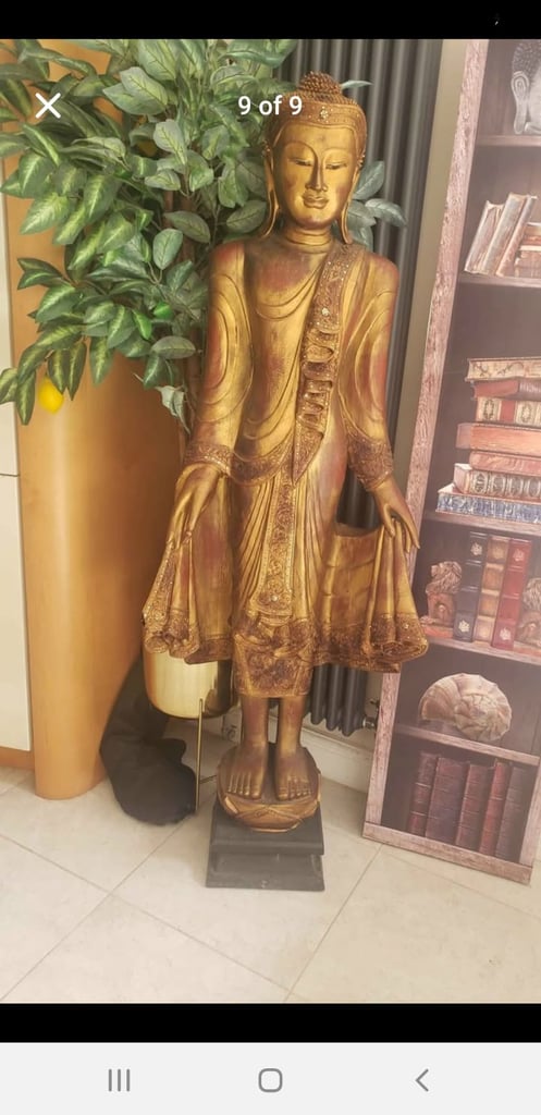 image for Human size buddha statue