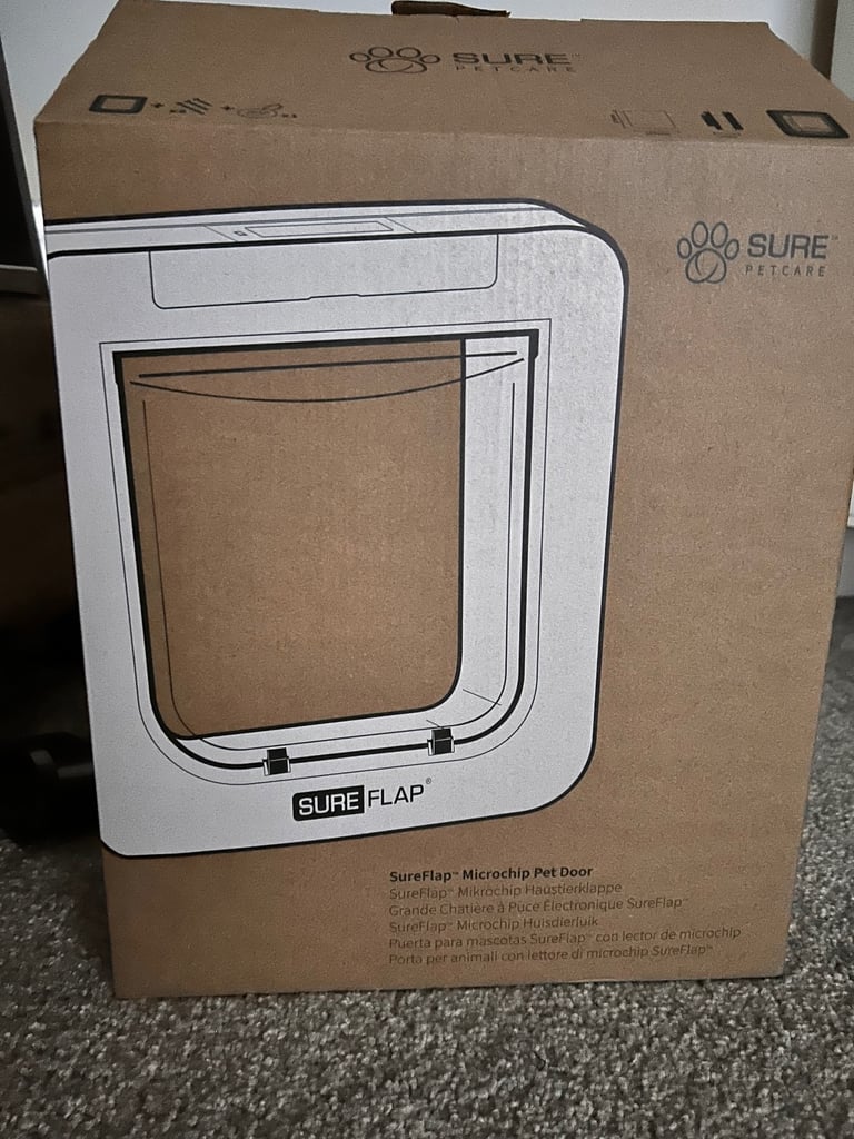 Secureflap microchip pet door