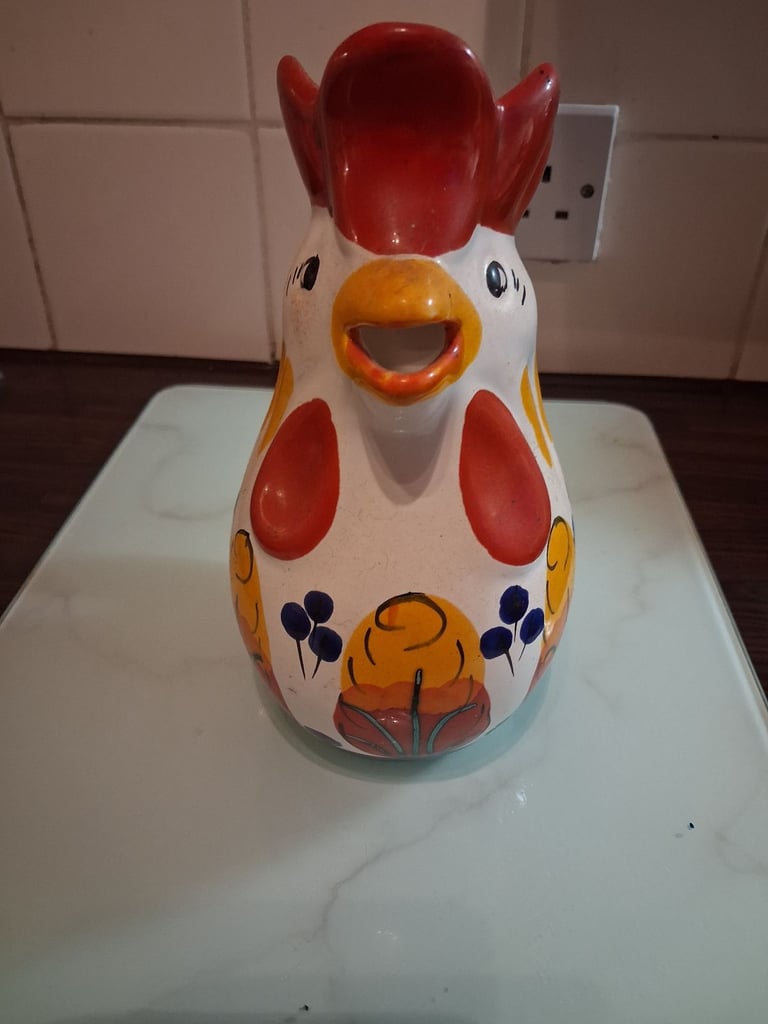 image for Old novelty chicken jug