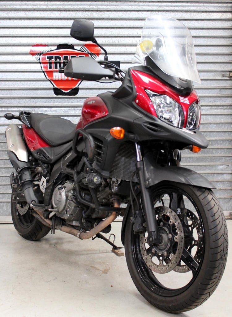 image for 2014 14 SUZUKI DL 650 ABS V-STROM VSTROM RED TRADE SALE 50K NEW MOT ADVENTURE