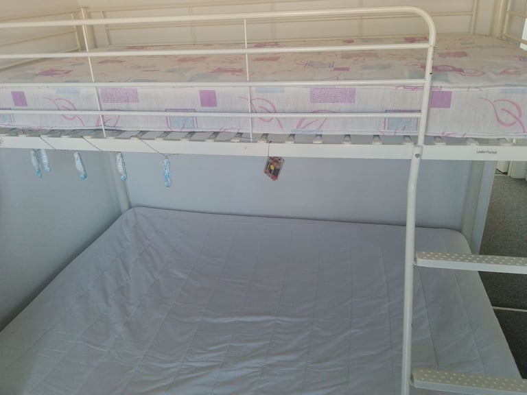 Double Bunk with single bunk.