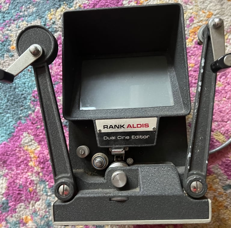 Old super eight film equipment
