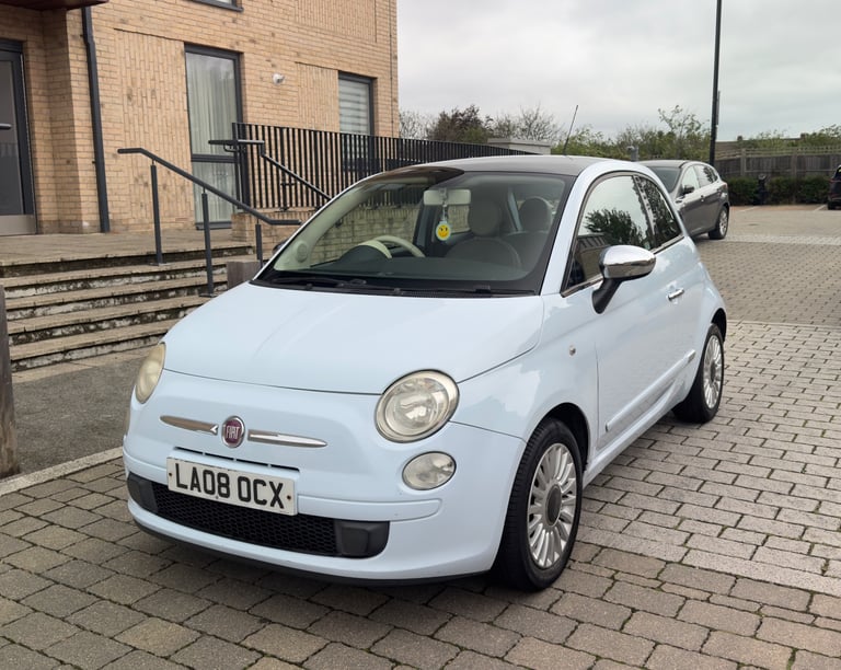 Fiat, 500, Hatchback, 2008, Manual, 1242 (cc), 3 doors
