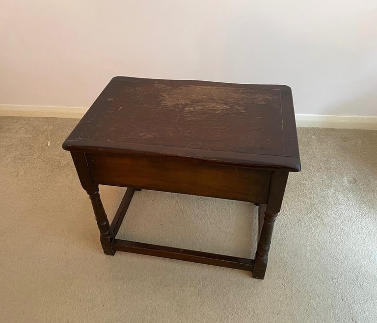 image for Vintage wooden sewing box