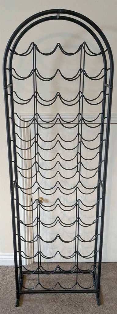 image for Metal Wine Rack - Holds 52 Bottles!