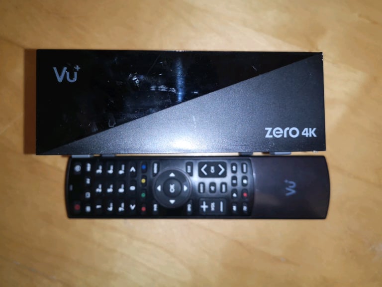 Satellite Box Vu+ Zero 4K Enigma 2 DVB-S2X Ultra HD Leeds area