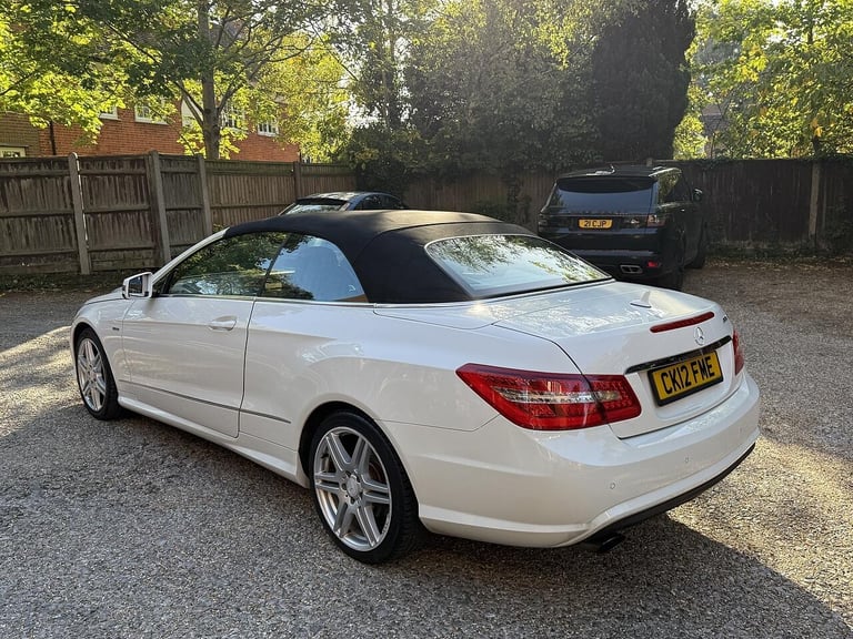 2012 Mercedes-Benz E Class 2.1 E220 CDI BlueEfficiency Sport Cabriolet 2dr Diesel G-Tronic+ Euro ...
