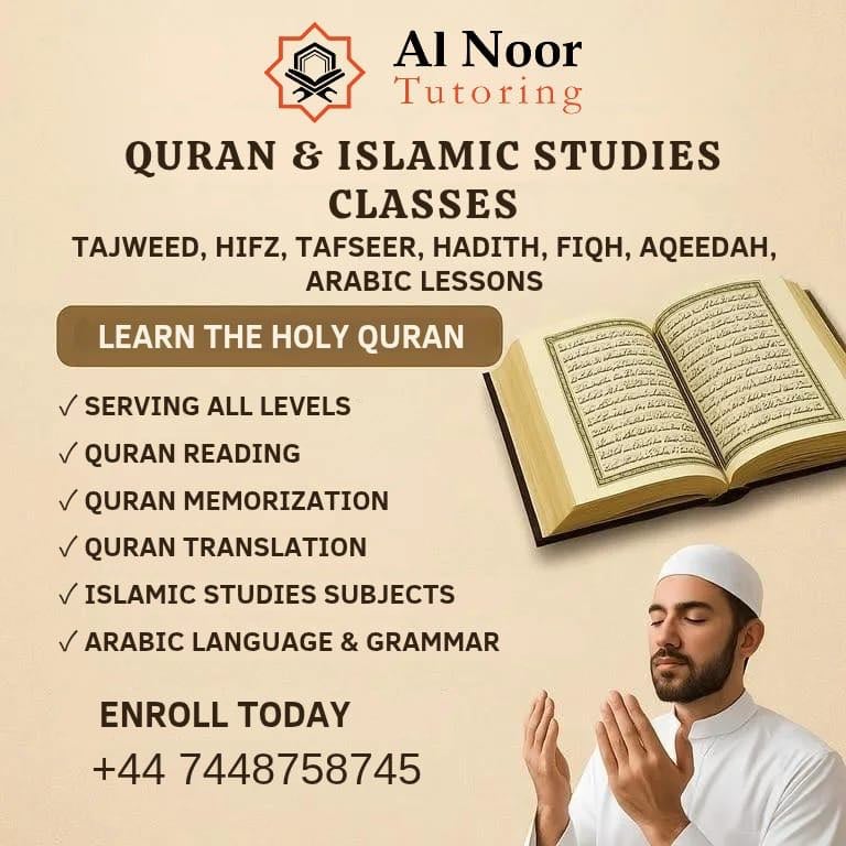 QURAN CLASSES ONLINE UK ⭐️ BEST QURAN TEACHERS ✔️QURAN LESSONS♦️ ARABIC LESSONS ♦️ TAFSEER CLASSES