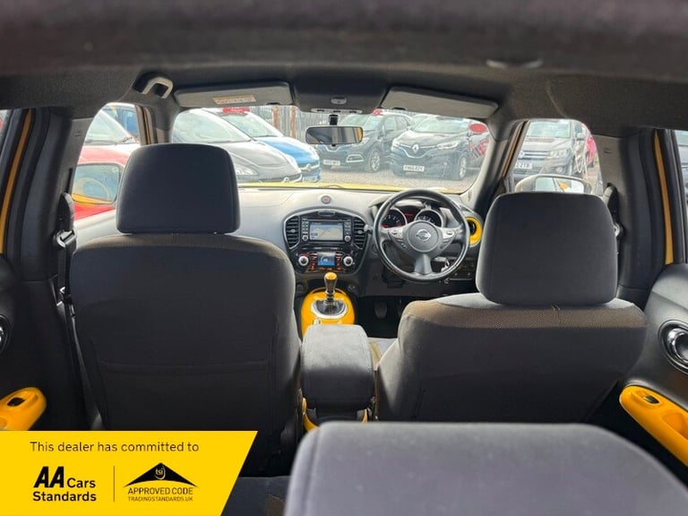 Nissan Juke ACENTA PREMIUM DIG-T+YELLOW JIKE+ULEZ COMPLAINT+REAR CAMERA+SATNAV+3