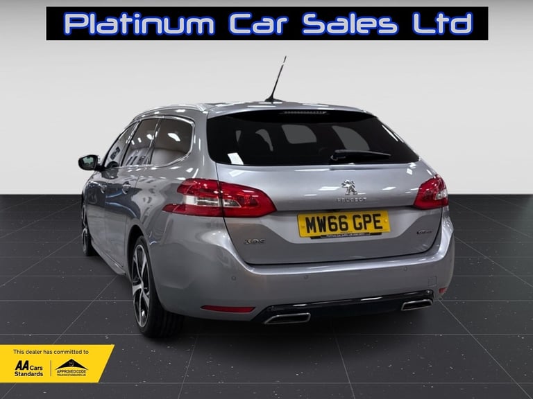 2016 PEUGEOT 308 PURETECH S/S SW GT LINE ESTATE Petrol