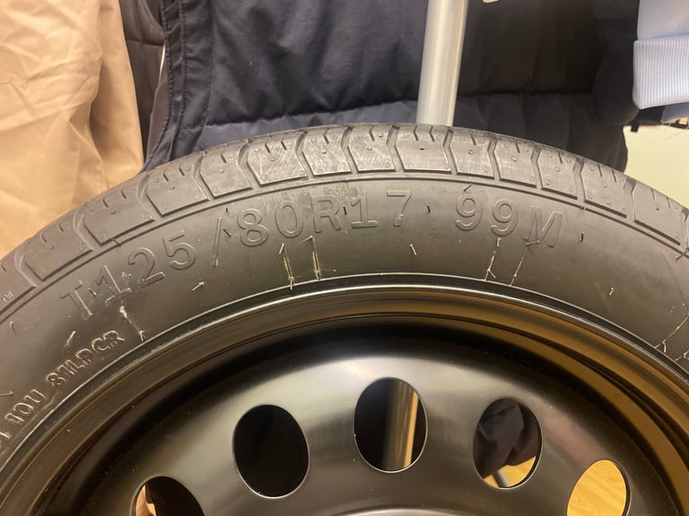 Spare wheel T125/80R17 99M