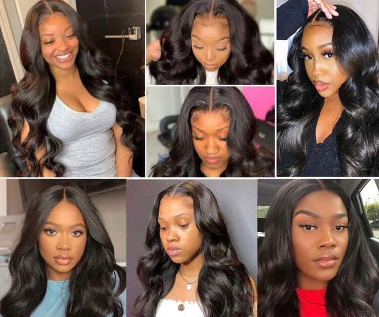 Body Wave 360 Full Lace Front Wig（ size18inch）