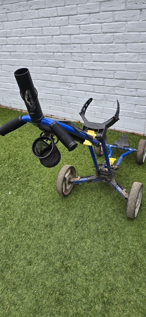 4 wheel golf trolley