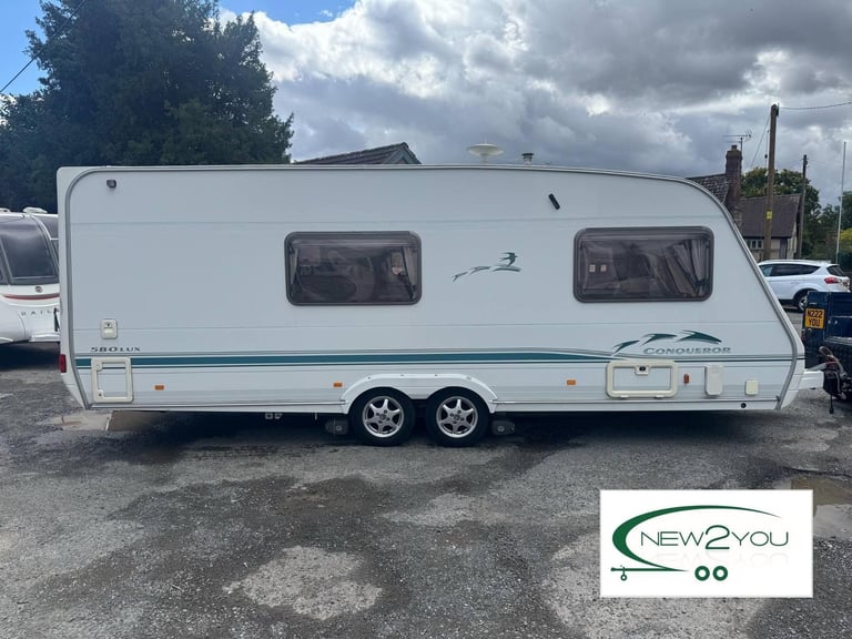 2002 Swift Conqueror 580 LUX 4 Berth Caravan - STOCK E187