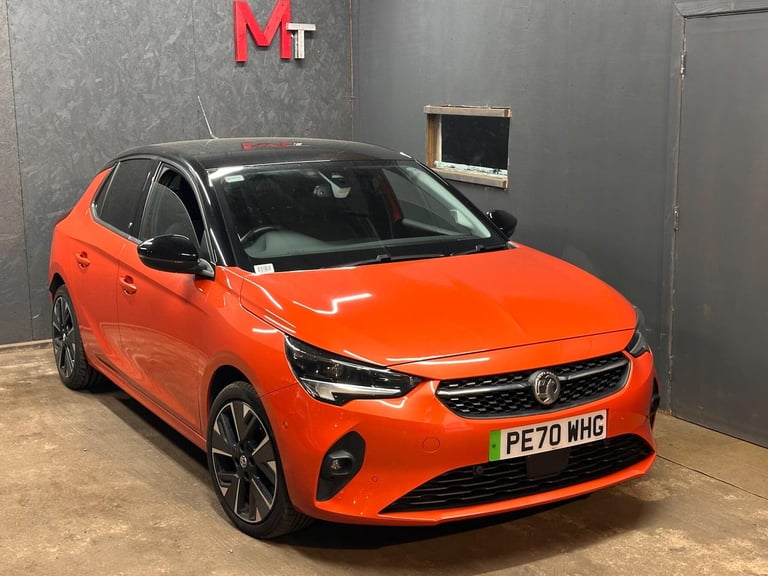 2020 Vauxhall Corsa 50kWh Elite Nav Auto 5dr (7.4Kw Charger) HATCHBACK Electric Automatic