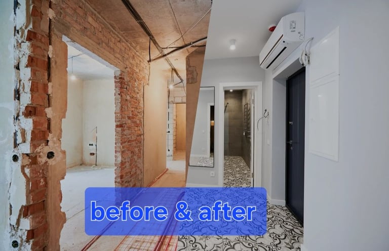 Team painters & decorating for low budgets 