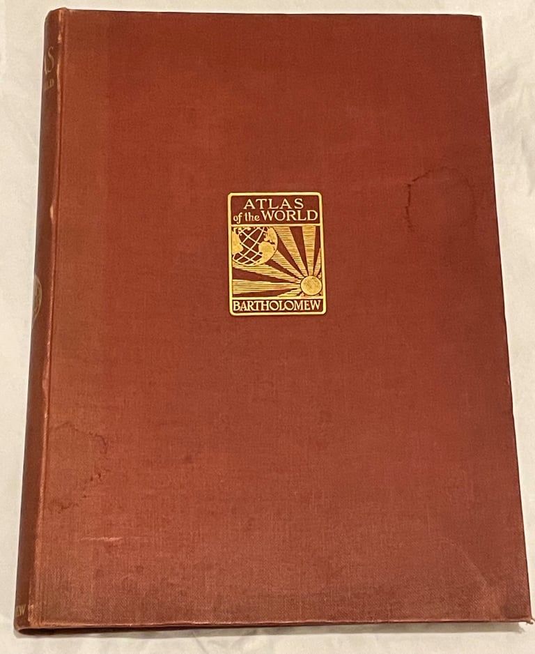image for 1930’s world atlas