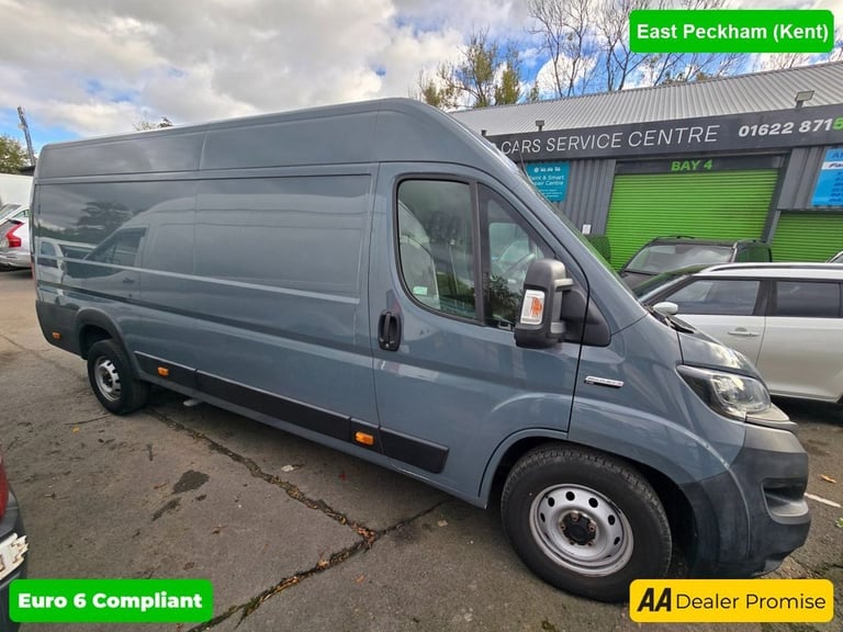 2022 Fiat Ducato Grey 2.2 MultijetIII 35 Maxi Van, extra long wheel base xlb, Euro 6 ULEZ, F PANE...