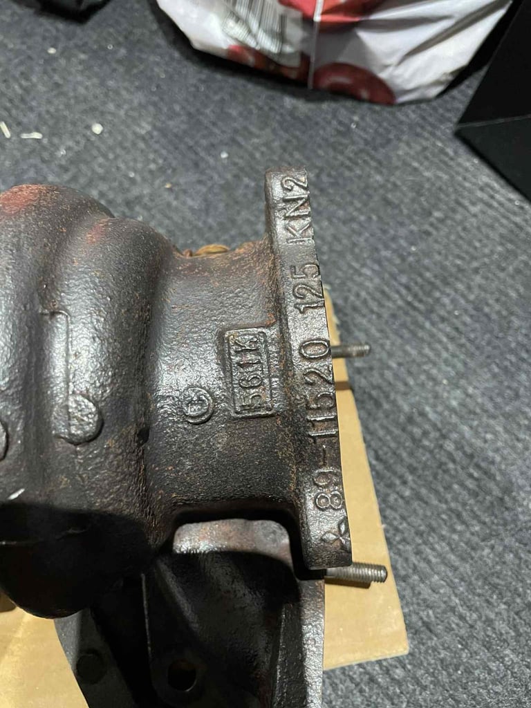 Saab V6 turbocharger