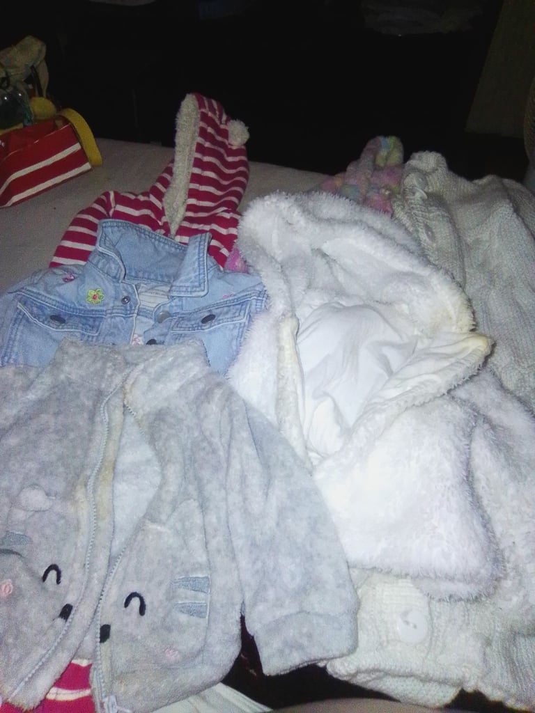 image for BABY GIRLS 3-6MTH BABY WINTER JACKETS AND ALL IN ONES 