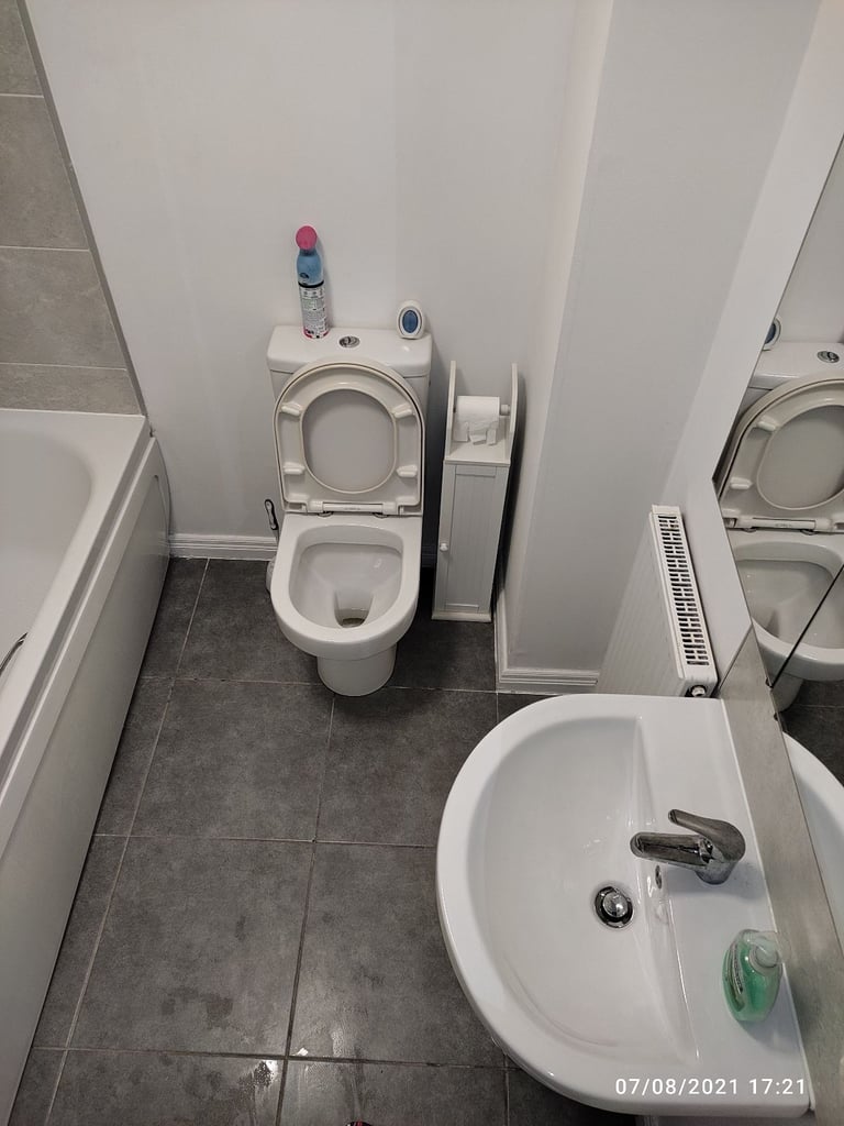 Spacious ground floor apartment near centre