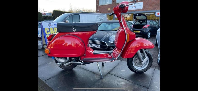 Vespa PX150 PIAGGIO 66 plate 585 mls 
