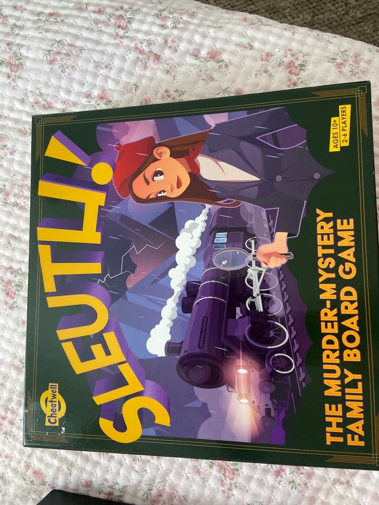 Sleuth the murder mystery family board game 