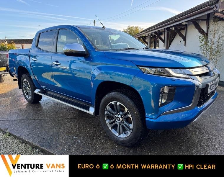 MITSUBISHI L200 2.2 DI-D DC Barbarian 4WD Euro 6 (s/s) 4dr Blue Manual Diesel 20