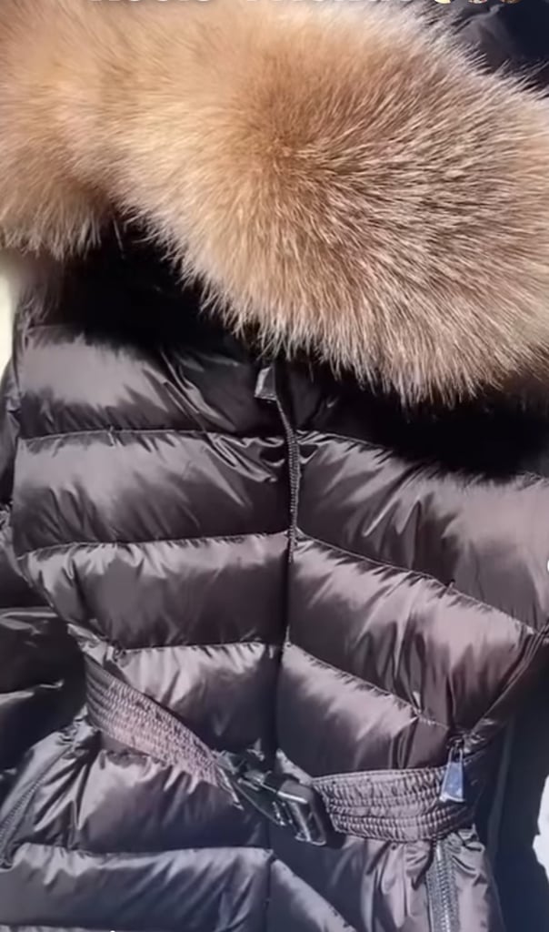 image for Black puffer coat