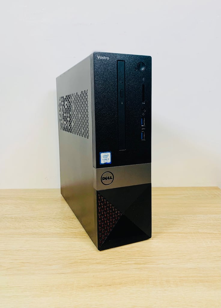 image for Dell i3 12GB 256GB SSD+ 1000GB Ultra Fast Pc Desktop Computer, Microsoft office