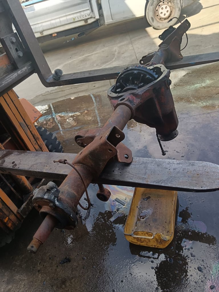 Rear axle with differential for Jaguar Mk2 3.4