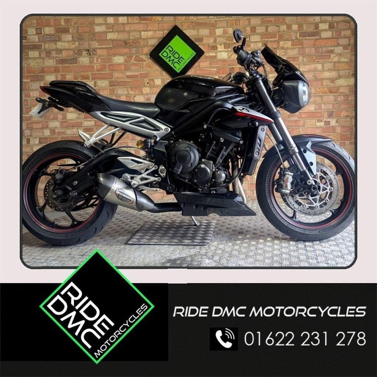 image for TRIUMPH STREET TRIPLE RS 765. 2017. RECENT SERVICE. 12968 MILES. GREAT SPEC. VGC