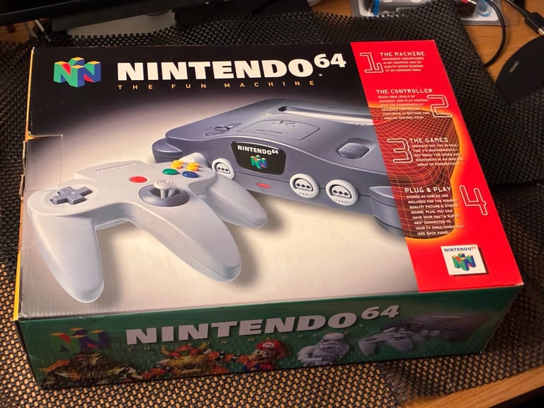 Boxed Nintendo 64 console - immaculate 