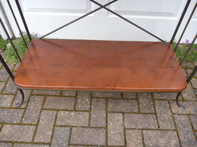 Wrought Iron Bookcase / Shelving from John Lewis