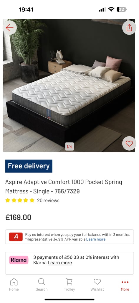 Brand New single Mattress 