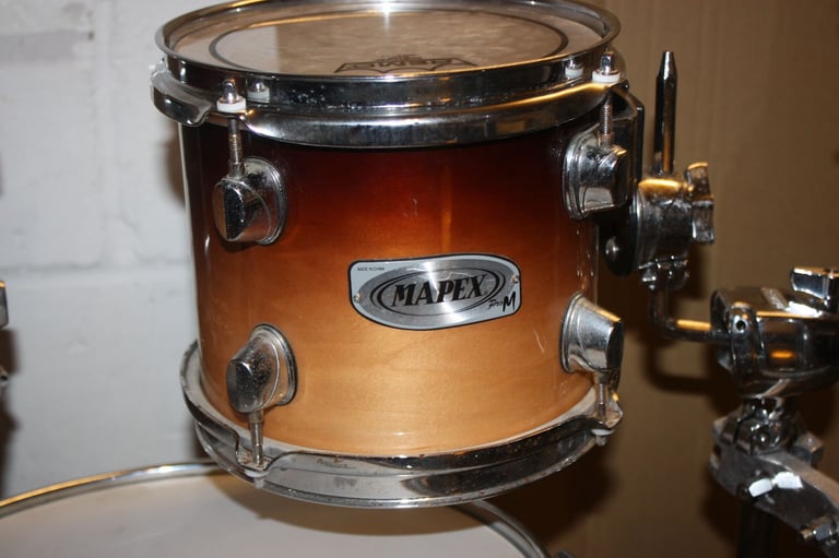 Mapex Pro M Series Caramel Fade 6 Piece Refurbished Drum Kit 20in Bass + All Hardware ~ £575 ono