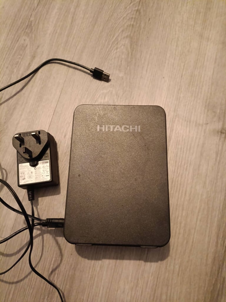 image for Hitachi ST 4TB External Hard Drive, good condition, see specs and SMART report in description