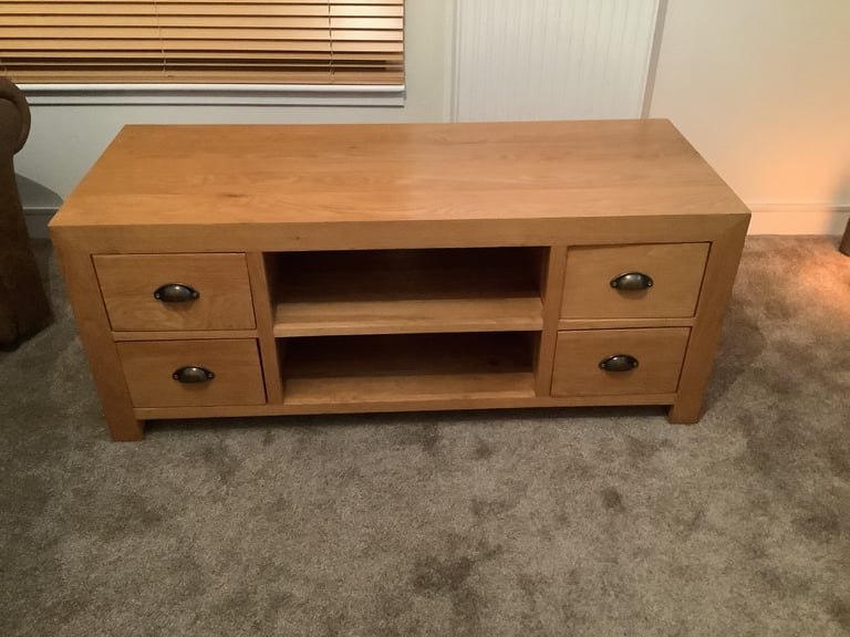 Tv unit - solid oak wood