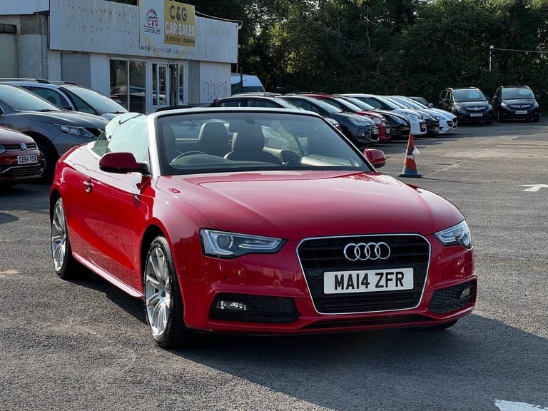 2014 Audi A5 1.8T FSI S Line 2dr CONVERTIBLE Petrol Manual