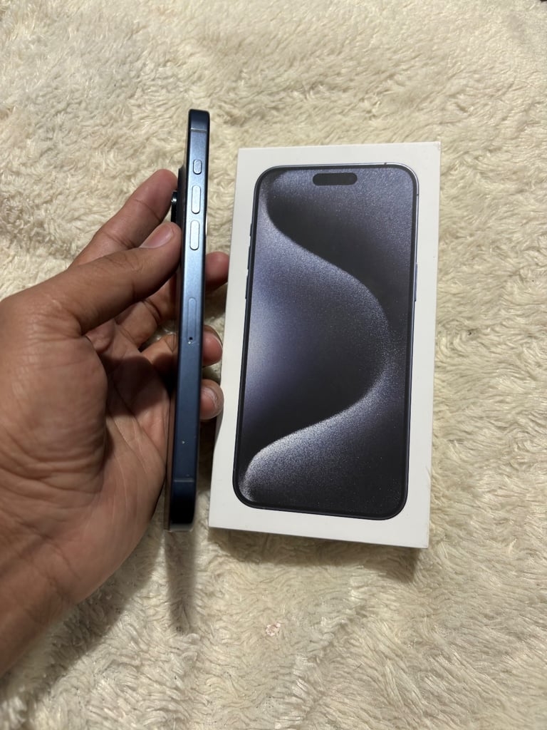 iPhone 15 Pro Max 256gb Blue Titanium 
