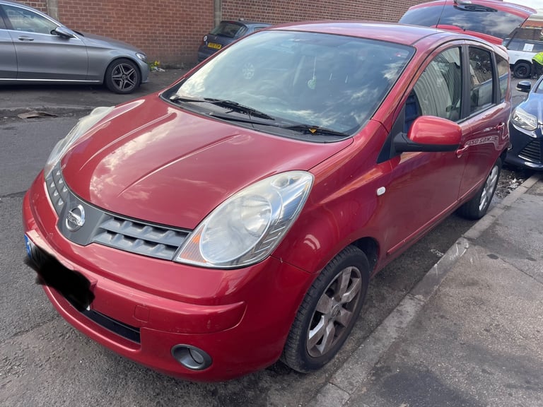 09 Nissan Note 1.6 Petrol HR16DE 5Speed RED BREAKING parts