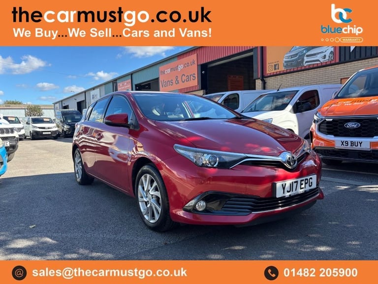 2017 Toyota Auris 1.2 VVT-i Icon Hatchback 5dr Petrol Manual Euro 6 (s/s) (116 ps) Hatchback Petr...