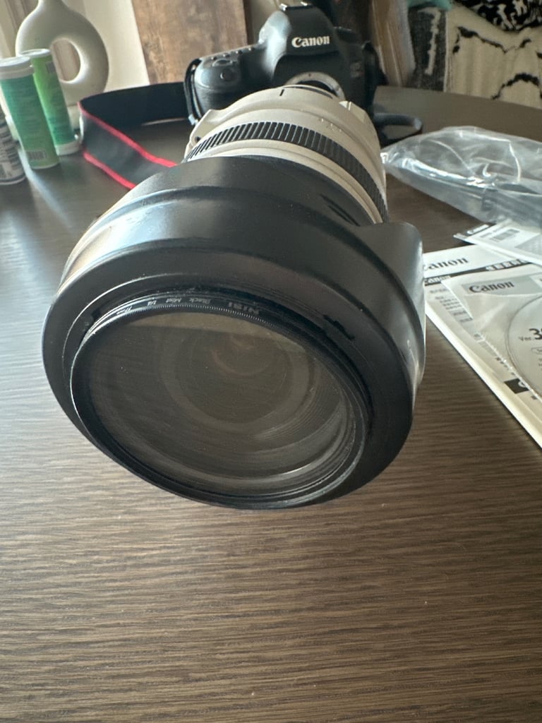 Canon cameras and lenses