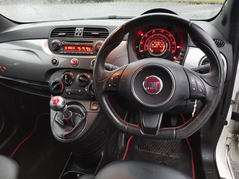 2013 FIAT 500 SPORT START/STOP 1.2 M,O,T APRIL 2026 SERVICE HISTORY £35 A YEAR TAX