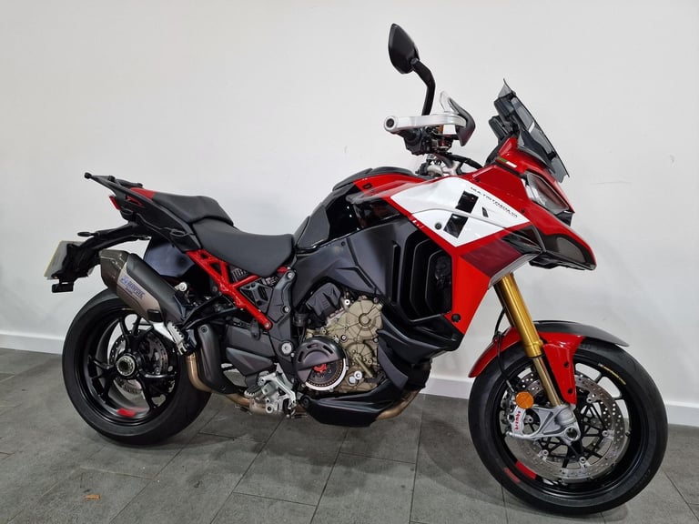 2022 Ducati Multistrada V4 Pikes Peak, Evotech Extras, Full Titanium Termignoni
