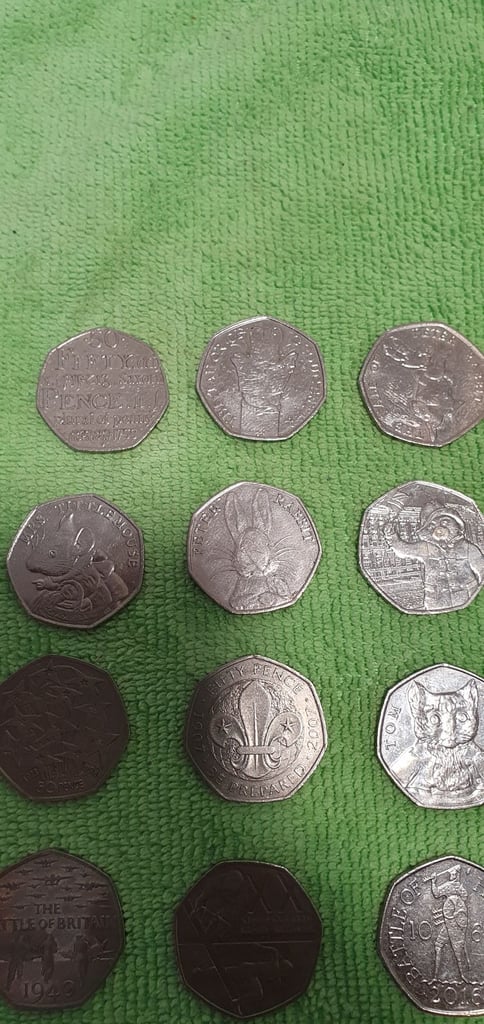 Rare 50p coin