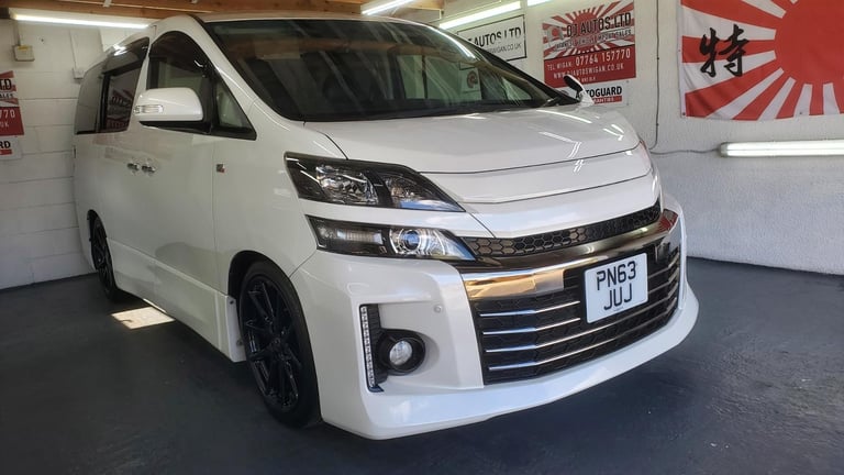 Toyota vellfire G S 2.4 auto fresh japanese import only 41k miles 2014 grade 4.5