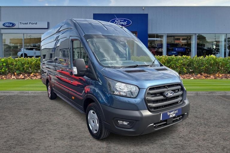 image for 2025 Ford Transit 350 Trend L4 H3 ELWB High Roof RWD 2.0 EcoBlue 165ps DAP, PLY LINED, BLUETO Pan...