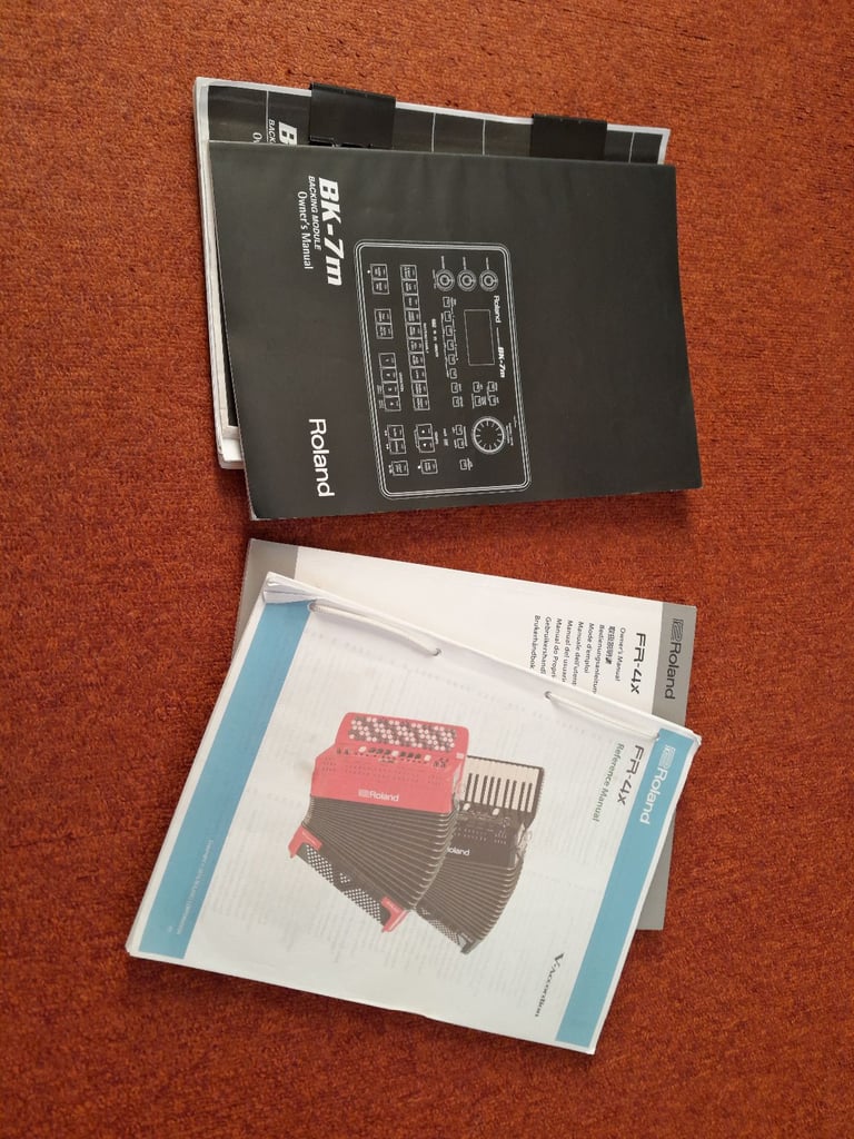 Roland FR-4X and BK7M